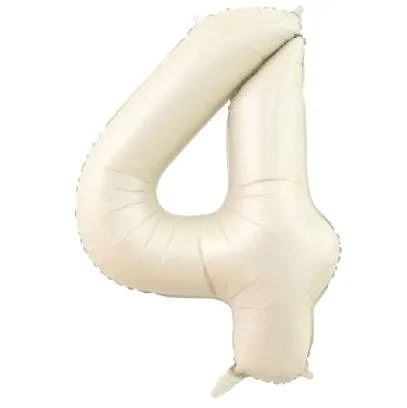 Folyo Balon Krem 4 34 İnç 76 Cm